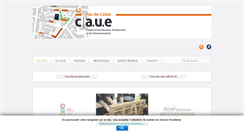 Desktop Screenshot of caue62.org